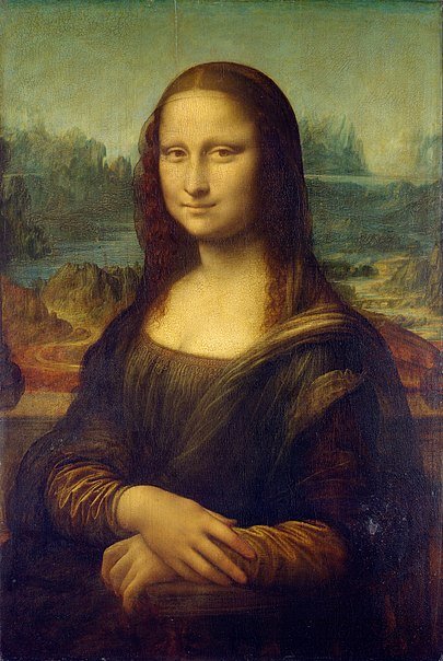 Mona Lisa painted on wood panel by Leonardo da Vinci — wood panels are the superior painting surface